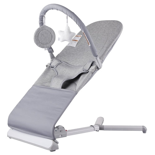 Baby Bouncer, Folding Bouncer Seat for Babies 0-9 Months, Newborn